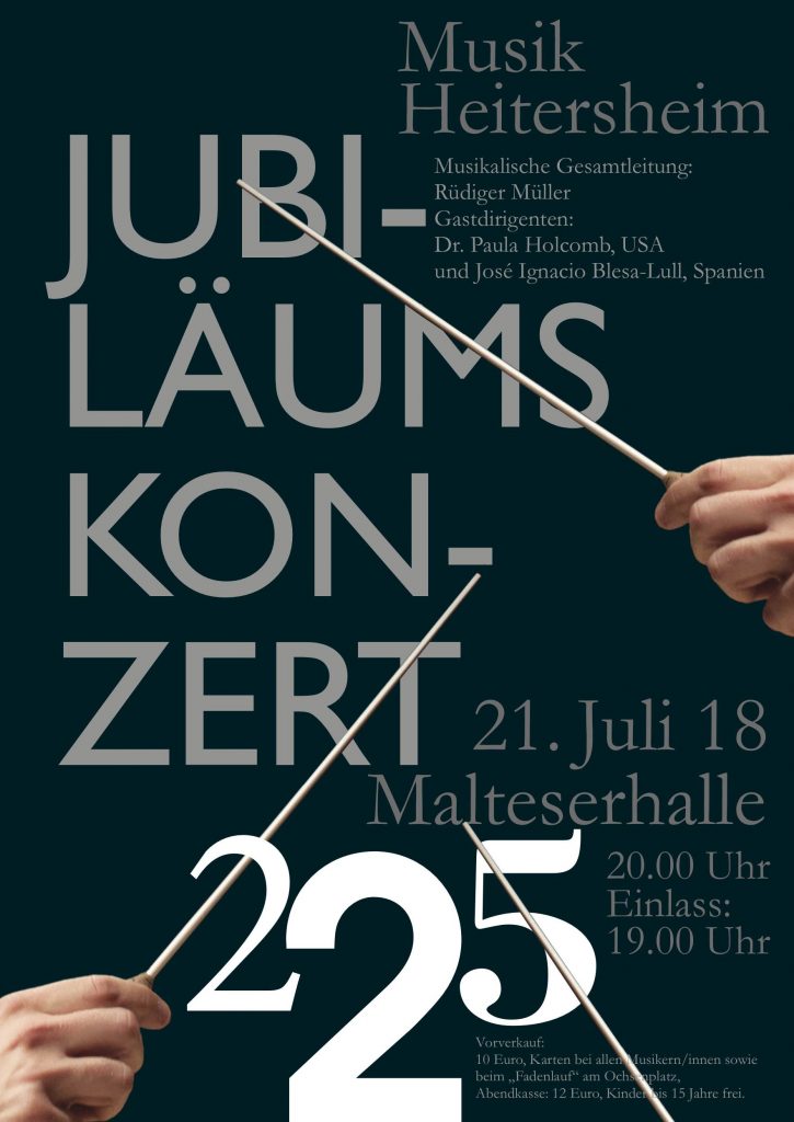 Jubiläumskonzert Musikverein Heitersheim