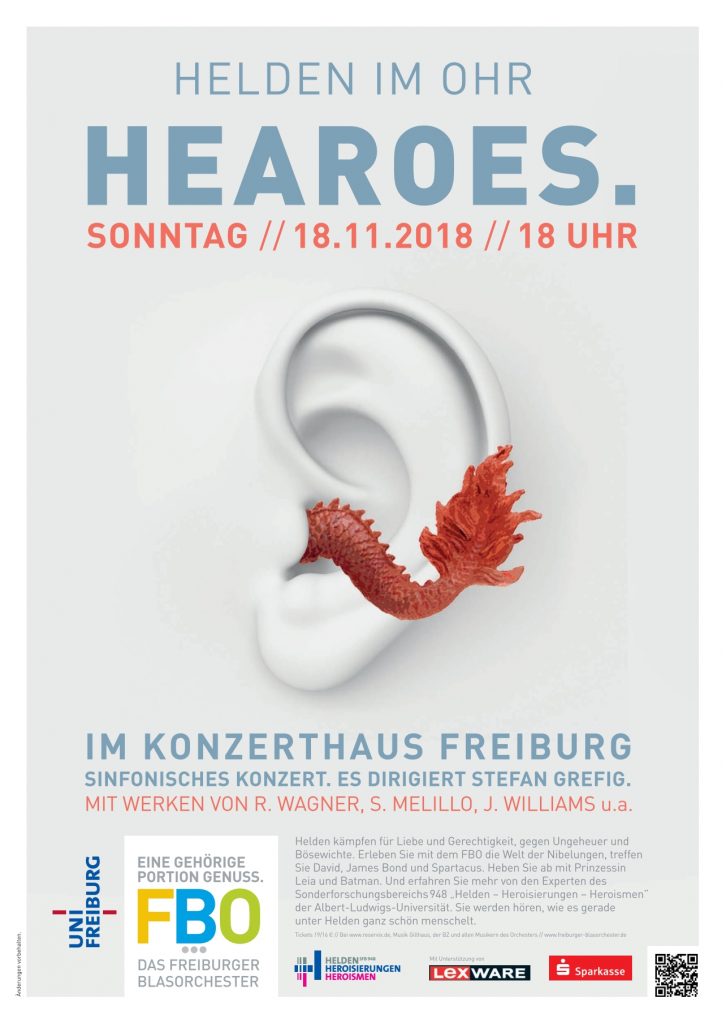 Hearoes - Konzert Freiburger Blasorchester