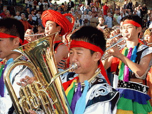 Orchester aus Peking