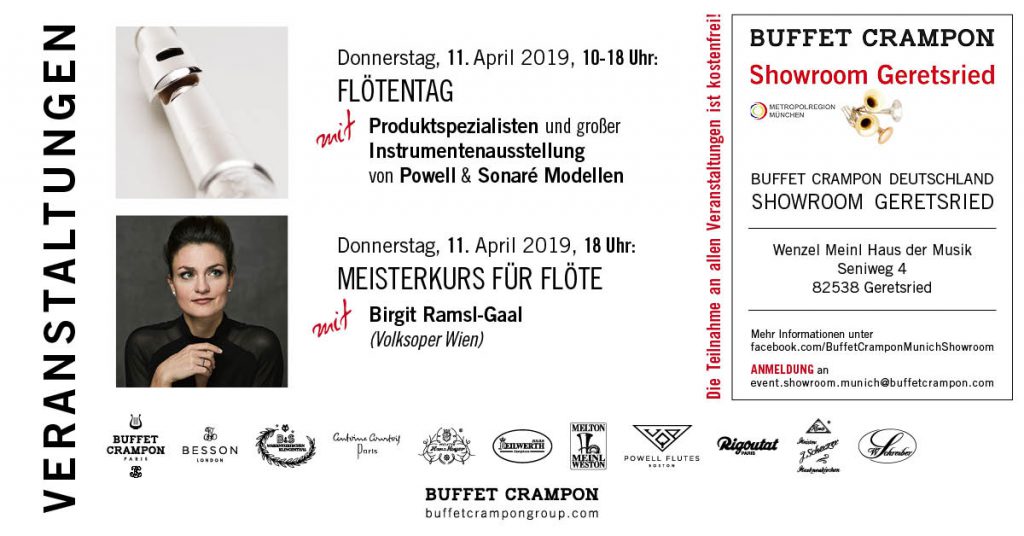 Buffet Crampon Flötentag
