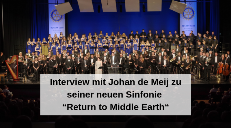 Interview mit Johan De Meij zu seiner neuen Sinfonie “Return to Middle Earth“