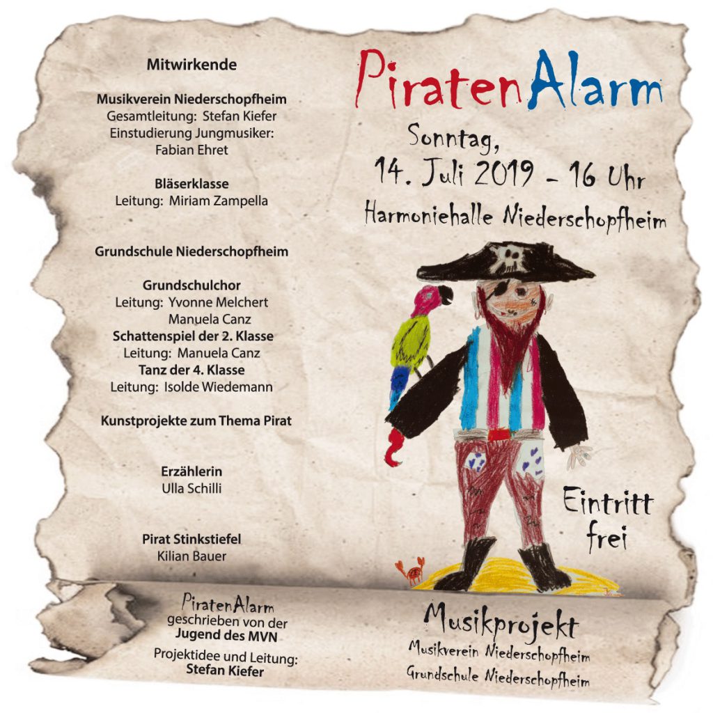 Piratenalarm! Musikverein Niederschopfheim