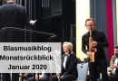Blasmusikblog Monatsrückblick Januar 2020