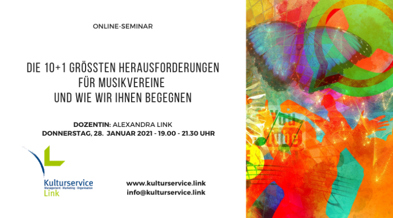 Online-Seminar Herausforderungen 28. Januar