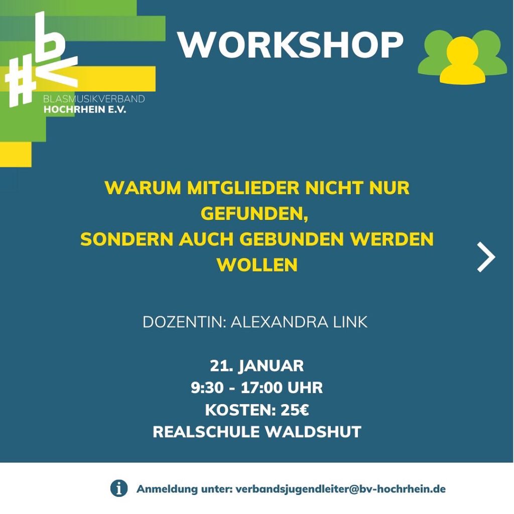 Workshop Mitglieder finden & binden