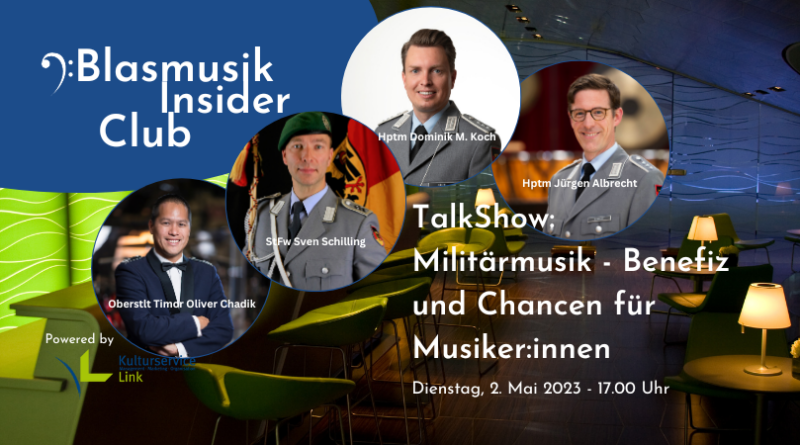 Talkshow Militärmusik BlasmusikInsiderClub (810 × 450 px)