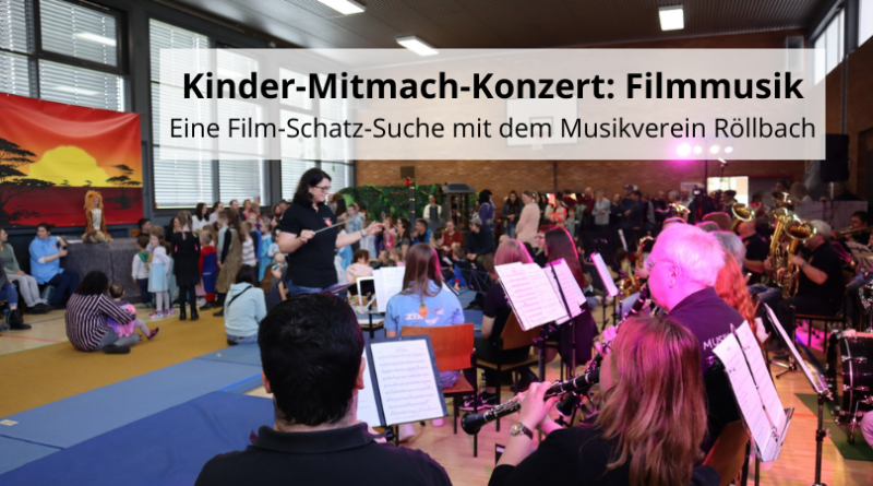 Eine Film-Schatz-Suche mit dem Musikverein Röllbach