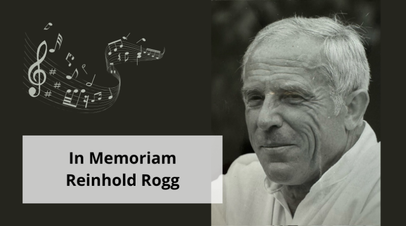 In Memoriam Reinhold Rogg