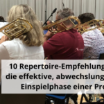 Einspielphase Repertoire-Empfehlungen
