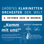 Weltrekord der Klarinetten in Bremen – Buffet Crampon ist dabei