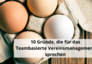 10 Gründe, die für das Teambasierte Vereinsmanagement sprechen