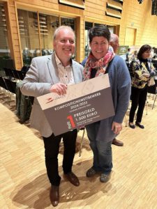 Michaela Posautz mit Gerald Oswald