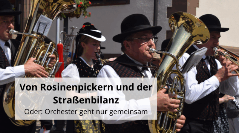 Beitragsbild Von Rosinenpickern und der Straßenbilanz