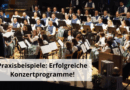 Praxisbeispiele Erfolgreiche Konzertprogramme!