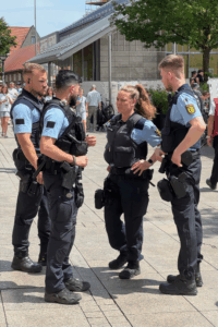 Für Sicherheit wurde rundum gesorgt!