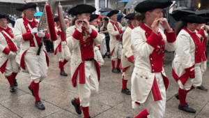 Spielleute waren beim Festzug stark vertreten