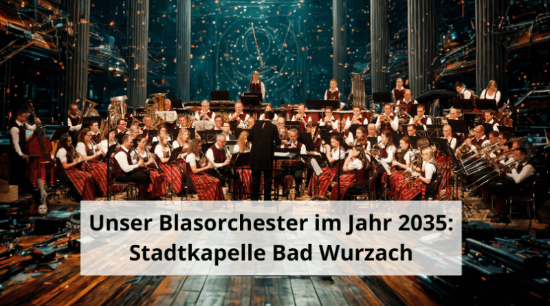 Unser Blasorchester im Jahr 2035 Stadtkapelle Bad Wurzach AI