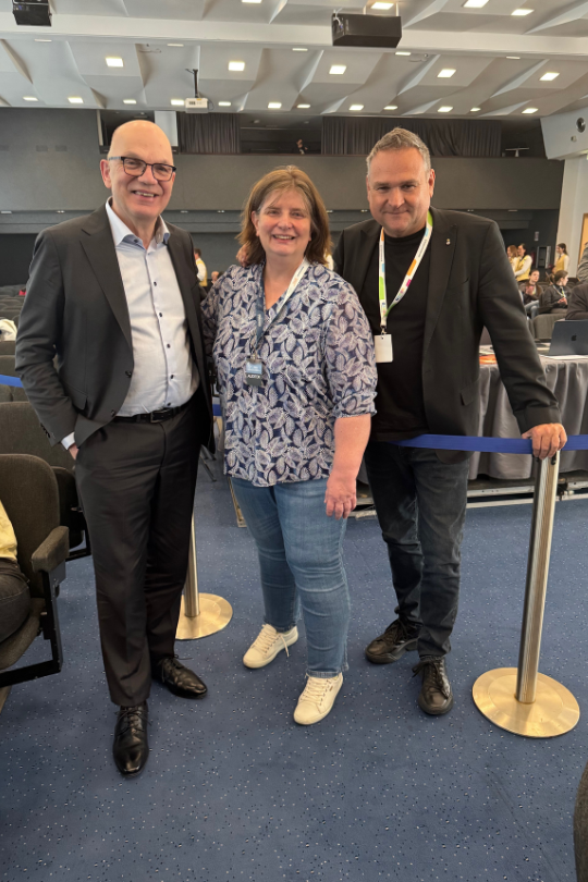 Mit Jacob de Haan & Otto M. Schwarz