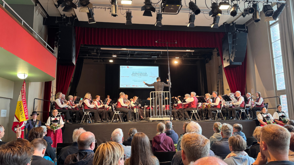 Musikgesellschaft Wasen im Emmental unter der Leitung von Luca Belz - 2. Klasse Harmonie