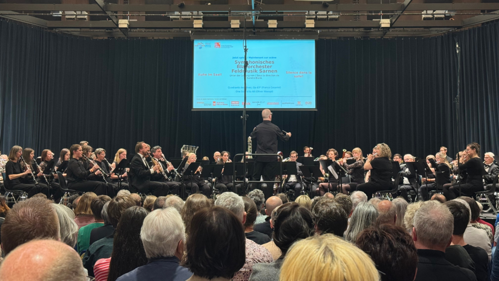 Symphonisches Blasorchester Feldmusik Sarnen unter der Leitung von Sandro Blank - Höchstklasse Harmonie, 1. Platz